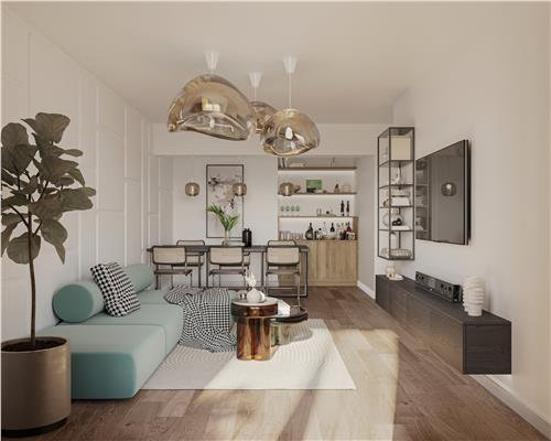 Apartament de vanzare cu 2 camere, decomandat, 64,85 mp, zona Galata, Complex nou, Comision 0